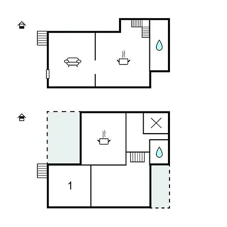 1 Bedroom Lovely Apartment In Mezzanego Mezzanego
